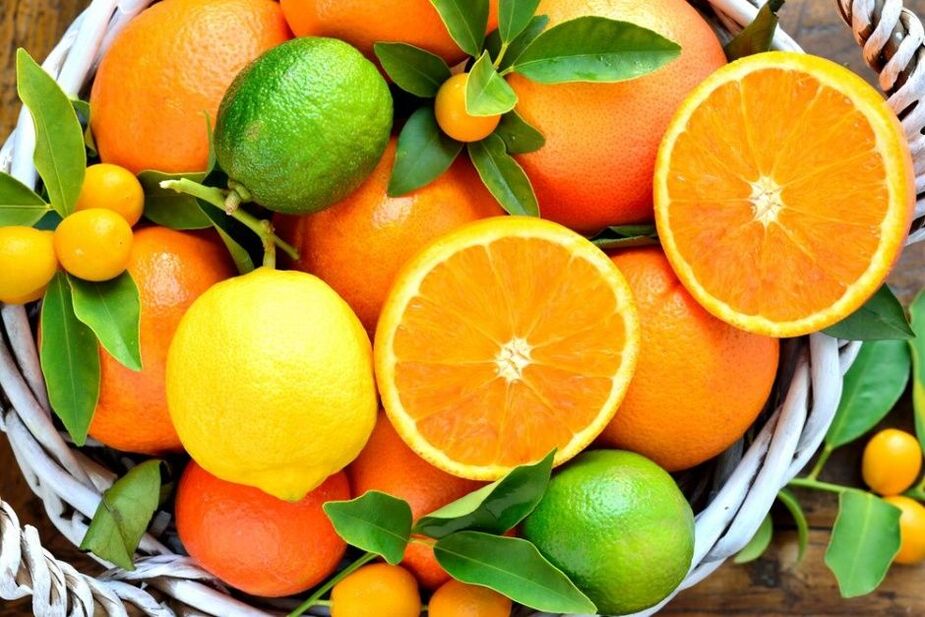 ส้มและมะนาวเพื่อความแรง