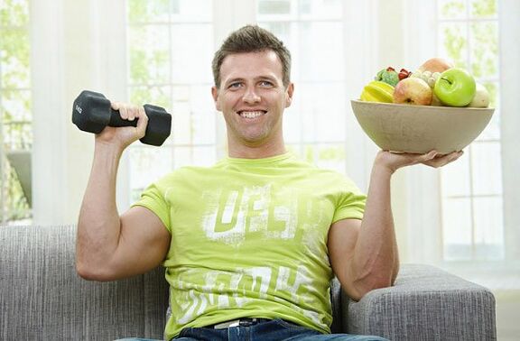 โภชนาการที่ดีต่อสุขภาพและการออกกำลังกายคือกุญแจสู่สุขภาพของผู้ชาย! 
