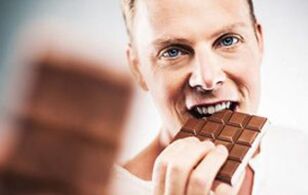 การกินช็อกโกแลต - ป้องกันการหย่อนสมรรถภาพทางเพศ